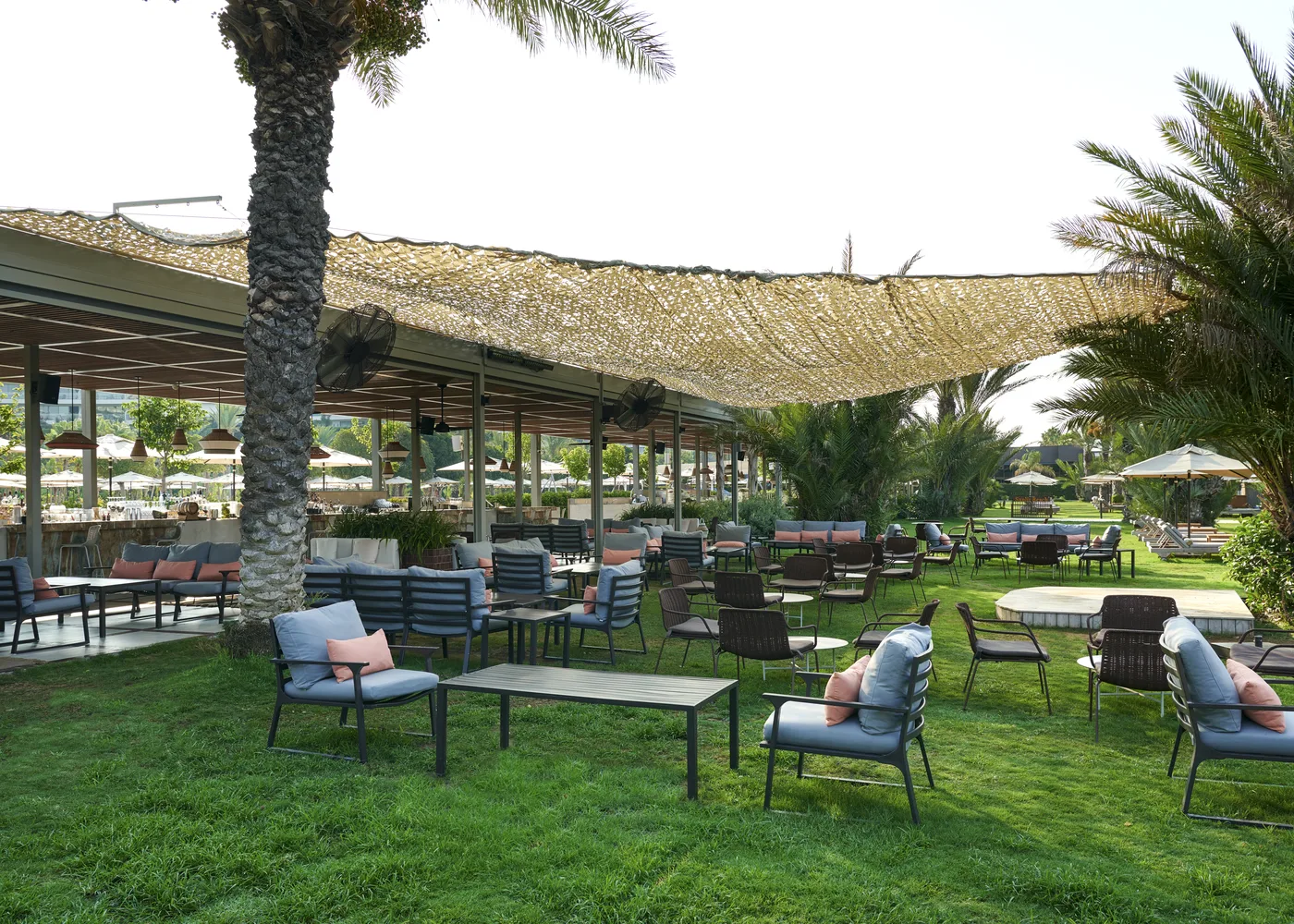 Sunlit Beach Bar